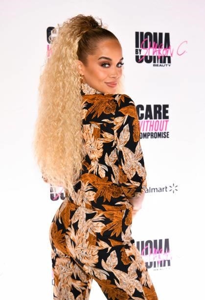 Jasmine Sanders attends UOMA Pride Month and Juneteenth Celebration launch event at Hyde Sunset Kitchen + Cocktails on June 18, 2021 in West...