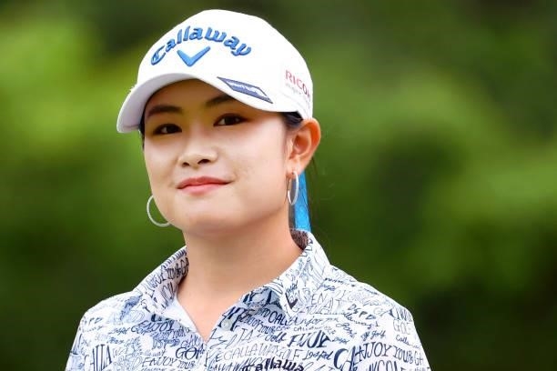 Yui Kawamoto of Japan is seen during the second round of Nichirei Ladies at Sodegaura Country Club Shinsode Course on June 19, 2021 in Chiba, Japan.