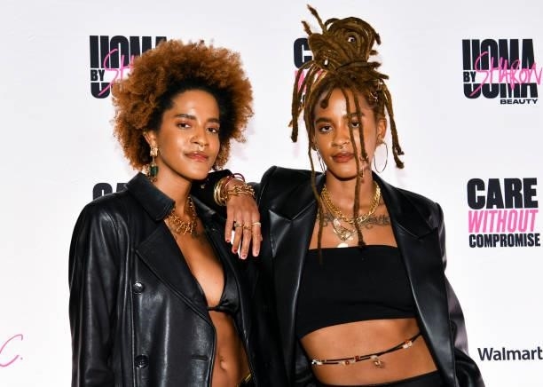Coco and Breezy attend UOMA Pride Month and Juneteenth Celebration launch event at Hyde Sunset Kitchen + Cocktails on June 18, 2021 in West...