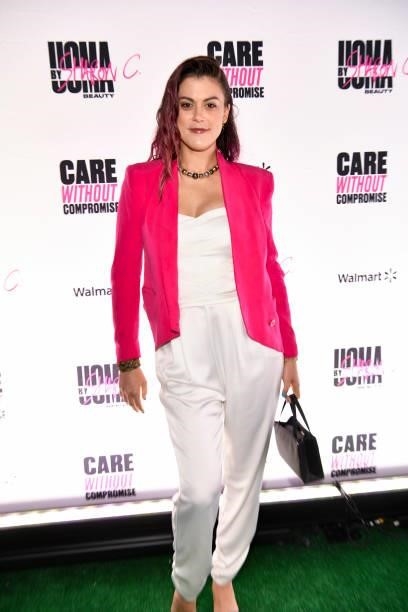 Lindsey Shaw attends UOMA Pride Month and Juneteenth Celebration launch event at Hyde Sunset Kitchen + Cocktails on June 18, 2021 in West Hollywood,...
