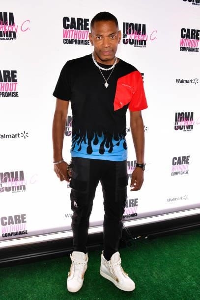 Darter Kelly attends UOMA Pride Month and Juneteenth Celebration launch event at Hyde Sunset Kitchen + Cocktails on June 18, 2021 in West Hollywood,...