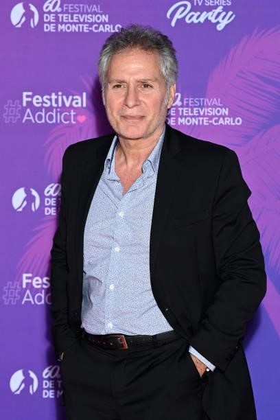 Laurent Olmedo attends the TV Series Party during the 60th Monte Carlo TV Festival - Day Two on June 19, 2021 in Monte-Carlo, Monaco.