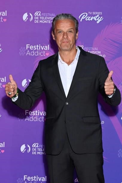 David Brecourt attends the TV Series Party during the 60th Monte Carlo TV Festival - Day Two on June 19, 2021 in Monte-Carlo, Monaco.