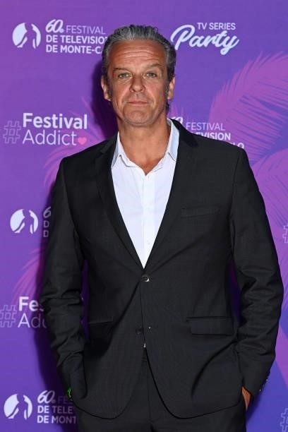 David Brecourt attends the TV Series Party during the 60th Monte Carlo TV Festival - Day Two on June 19, 2021 in Monte-Carlo, Monaco.
