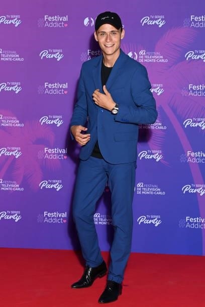 Hector Langevin attends the TV Series Party during the 60th Monte Carlo TV Festival - Day Two on June 19, 2021 in Monte-Carlo, Monaco.