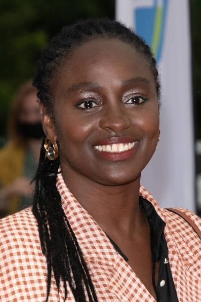 Aissa Maiga attends the Closing ceremony of the Plurielles Festival At Cinema Majestic on June 19, 2021 in Compiegne, France.