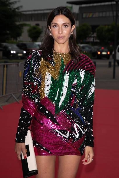Anissa Bonnefont attends the closing ceremony of the Plurielles Festival at Cinema Majestic on June 19, 2021 in Compiegne, France.
