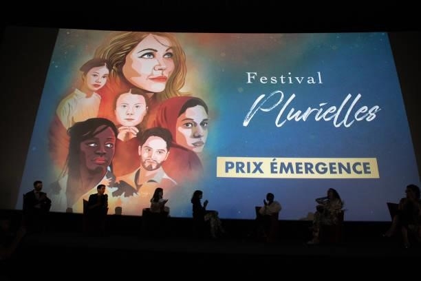 Atmosphere during the closing ceremony of the Plurielles Festival At Cinema Majestic on June 19, 2021 in Compiegne, France.