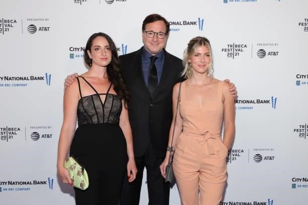 Lara Saget, Bob Saget and Kelly Rizzo attend the "Untitled: Dave Chappelle Documentary