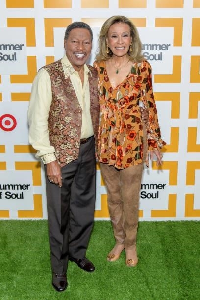 Billy Davis and Marilyn McCoo attend Questlove's "Summer Of Soul