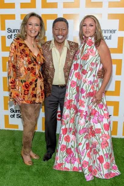 Billy Davis, Marilyn McCoo and Vanessa Williams attend Questlove's "Summer Of Soul