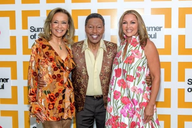 Billy Davis, Marilyn McCoo and Vanessa Williams attend Questlove's "Summer Of Soul