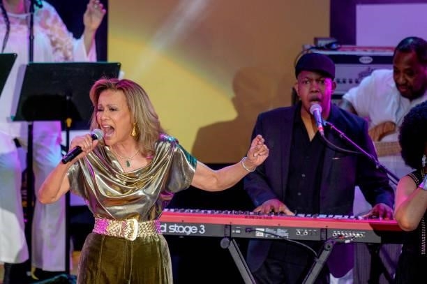 Marilyn McCoo performs during Questlove's "Summer Of Soul