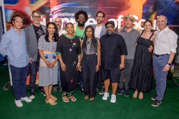 Questlove, Dave Sirulnick, Jen Isaacson and Jon Kamen and more guests attend Questlove's "Summer Of Soul