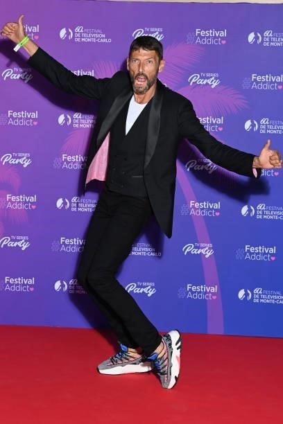 Laurent Kerusore attends the TV Series Party during the 60th Monte Carlo TV Festival - Day Two on June 19, 2021 in Monte-Carlo, Monaco.