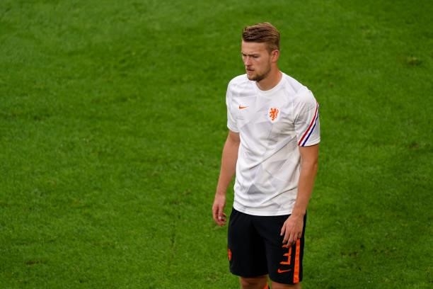 Matthijs de Ligt of the Netherlands during the UEFA Euro 2020 Championship Group C match between North Macedonia National Team and Netherlands...