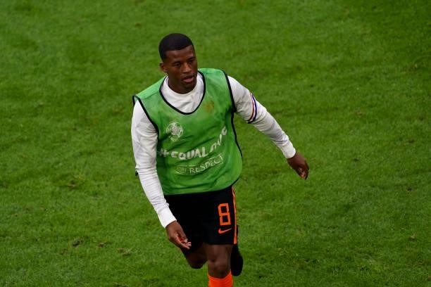Georginio Wijnaldum of the Netherlands during the UEFA Euro 2020 Championship Group C match between North Macedonia National Team and Netherlands...