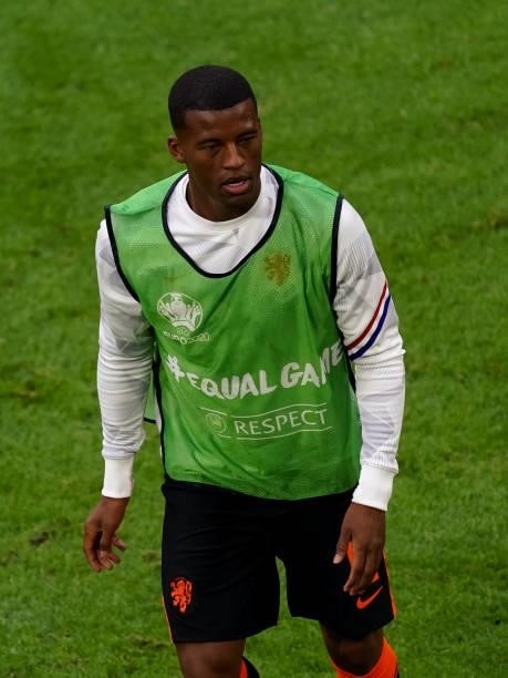 Georginio Wijnaldum of the Netherlands during the UEFA Euro 2020 Championship Group C match between North Macedonia National Team and Netherlands...