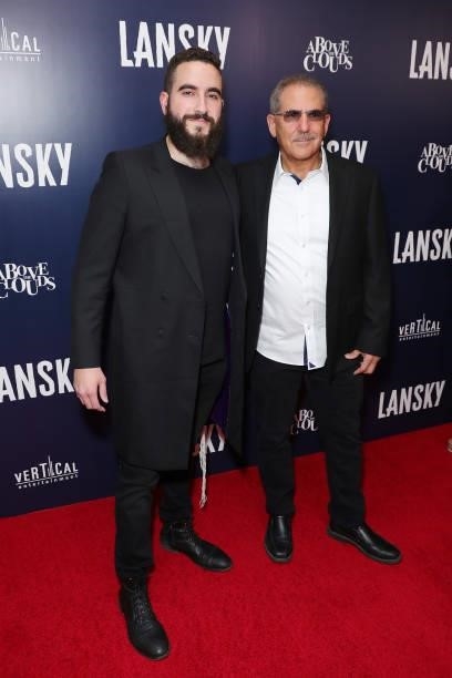 Jeff Hoffman and Yaniv Hoffman attend the Los Angeles Premiere Of "Lansky