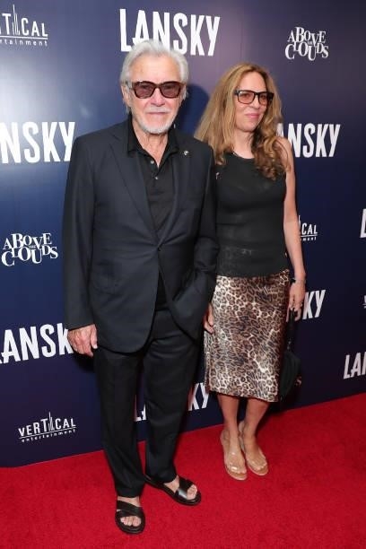 Harvey Heitel and Daphna Kastner attend the Los Angeles Premiere Of "Lansky