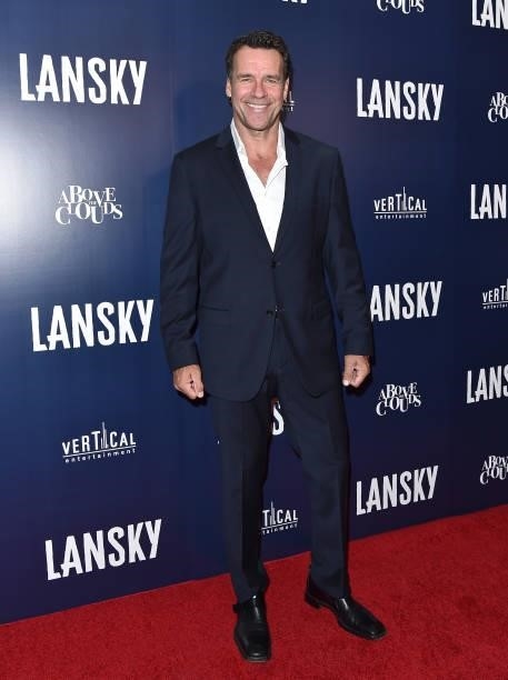 David James Elliott attends the Los Angeles Premiere of "Lansky