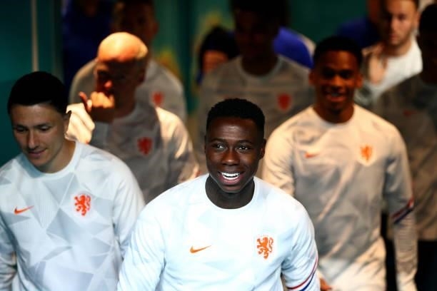 Quincy Promes of Netherlands in the tunnel during the UEFA Euro 2020 Championship Group C match between North Macedonia and The Netherlands at Johan...
