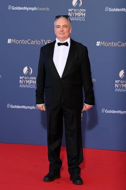 Xavier Nicol arrives at the closing ceremony of the 60th Monte Carlo TV Festival on June 22, 2021 in Monte-Carlo, Monaco.