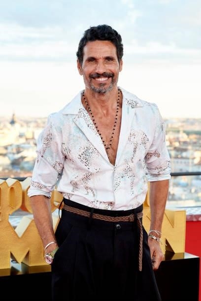 Oscar Higares attends 'Operacion Camaron' premiere at the Vincci Hotel on June 23, 2021 in Madrid, Spain.
