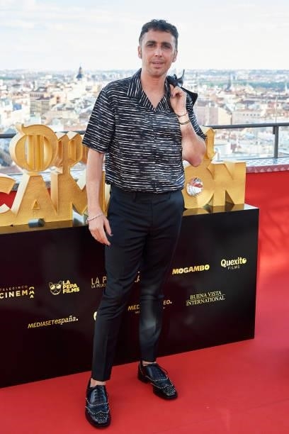 Canco Rodriguez attends 'Operacion Camaron' premiere at the Vincci Hotel on June 23, 2021 in Madrid, Spain.