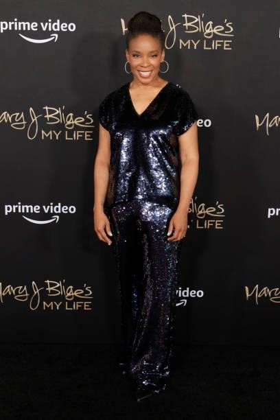 Amber Ruffin attends the "Mary J Blige's My Life