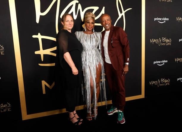 Director Vanessa Roth, Mary J. Blige and Kevin Liles attend the "Mary J Blige's My Life