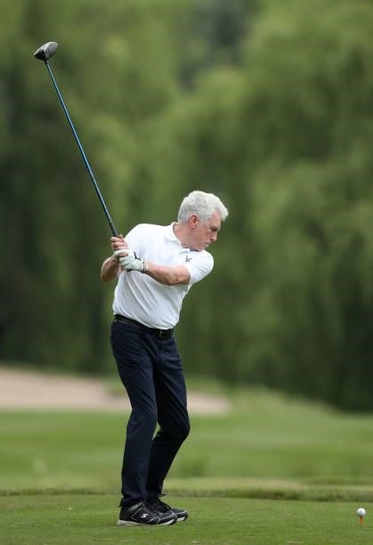 Wally O'Rourke of Surrey Downs GC in action during Day Two of the PGA Pro-Captain Challenge at The Belfry on June 24, 2021 in Sutton Coldfield,...