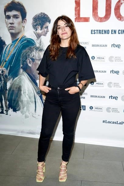 Goize Blanco attends 'Lucas' premiere at the Ideal cinema on June 24, 2021 in Madrid, Spain.