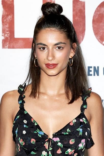 Begoña Vargas attends 'Lucas' premiere at the Ideal cinema on June 24, 2021 in Madrid, Spain.