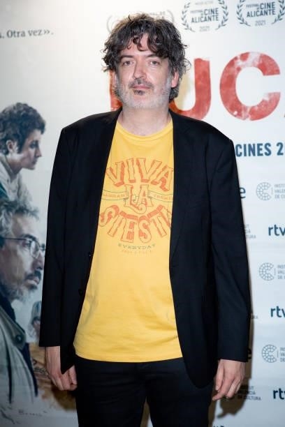 Jordi Aguilar attends Lucas premiere at the Yelmo Ideal cinema on June 24, 2021 in Madrid, Spain.