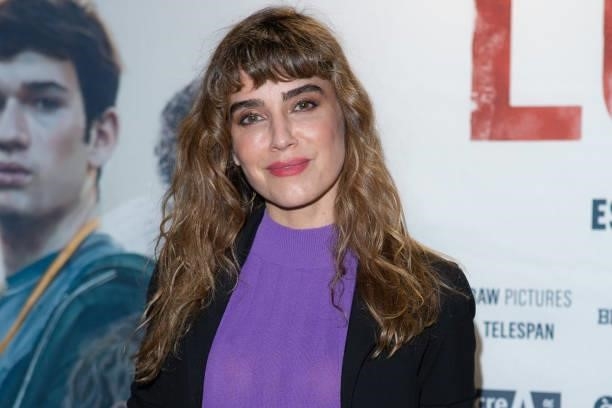Spanish actress Irene Arcos attends 'Lucas' premiere at the Yelmo Ideal cinema on June 24, 2021 in Madrid, Spain.