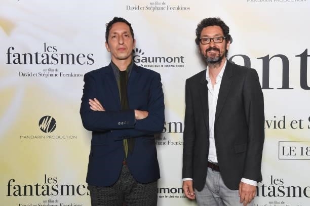 Directors of the movie Stephane Foenkinos and David Foenkinos attend the "Les Fantasmes
