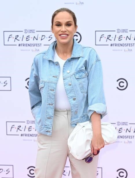 Vicky Pattison attends the Comedy Central's FriendsFest: London Photocall at Clapham Common on June 24, 2021 in London, England.