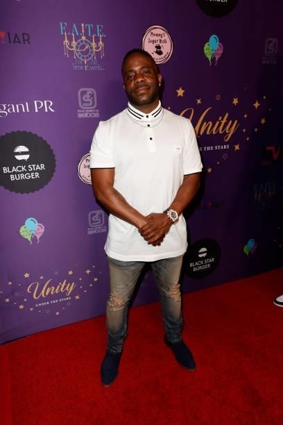 Adonis attends PooBear, Shndo, And Loureen Ayyoub Host Music Video Launch For Song "Home Of Brave