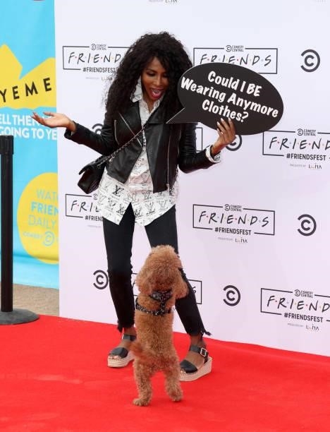 Sinitta during Comedy Central's FriendsFest: London Photocall at Clapham Common on June 24, 2021 in London, England.