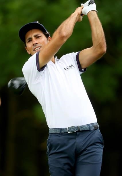 Carlos Pigem of Spain during the second round of The BMW International Open at Golfclub Munchen Eichenried on June 25, 2021 in Munich, Germany.