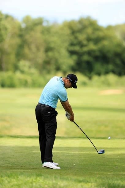 Picture number 7 in a swing sequence of Martin Kaymer of Germany during the second round of The BMW International Open at Golfclub Munchen Eichenried...