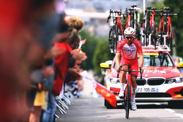Pierre-Luc Périchon of France and Team Cofidis during the 108th Tour de France 2021, Stage 1 a 197,8km stage from Brest to Landerneau - Côte De La...