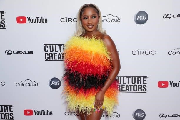 Yung Baby Tate attends Culture Creators Hosts 5th Annual Innovators & Leaders Awards Brunch at The Beverly Hilton on June 26, 2021 in Beverly Hills,...