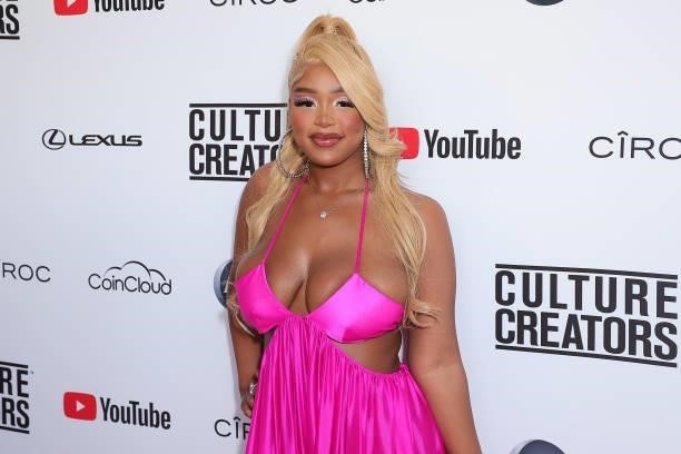 Jourdin Pauline attends Culture Creators Hosts 5th Annual Innovators & Leaders Awards Brunch at The Beverly Hilton on June 26, 2021 in Beverly Hills,...