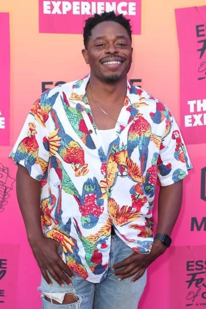 Kareem J. Grimes attends the ESSENCE/Hillman Grad/Macro NOxLA Experience Watch Party Soiree in honor of the first weekend of the virtual 2021 ESSENCE...