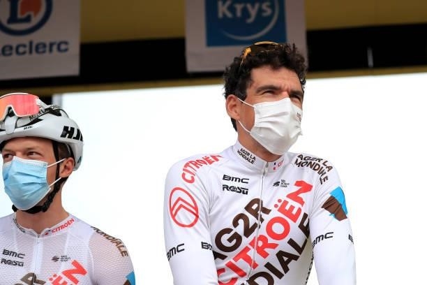 Greg Van Avermaet of Belgium and AG2R Citroën Team at start during the 108th Tour de France 2021, Stage 2 a 183,5km stage from Perros-Guirec to...
