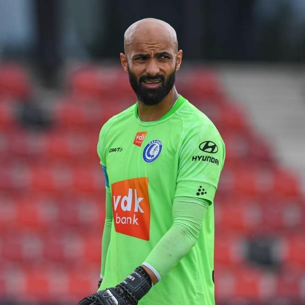 Goalkeeper Sinan Bolat of KAA Gent during the friendly match between Feyenoord and KAA Gent at Varkenoord on June 26, 2021 in Rotterdam, Netherlands