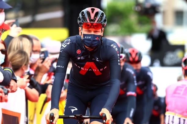 Dylan Van Baarle of The Netherlands and Team INEOS Grenadiers at start during the 108th Tour de France 2021, Stage 2 a 183,5km stage from...