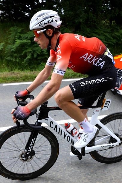 Anthony Delaplace of France and Team Arkéa Samsic during the 108th Tour de France 2021, Stage 2 a 183,5km stage from Perros-Guirec to Mûr-de-Bretagne...